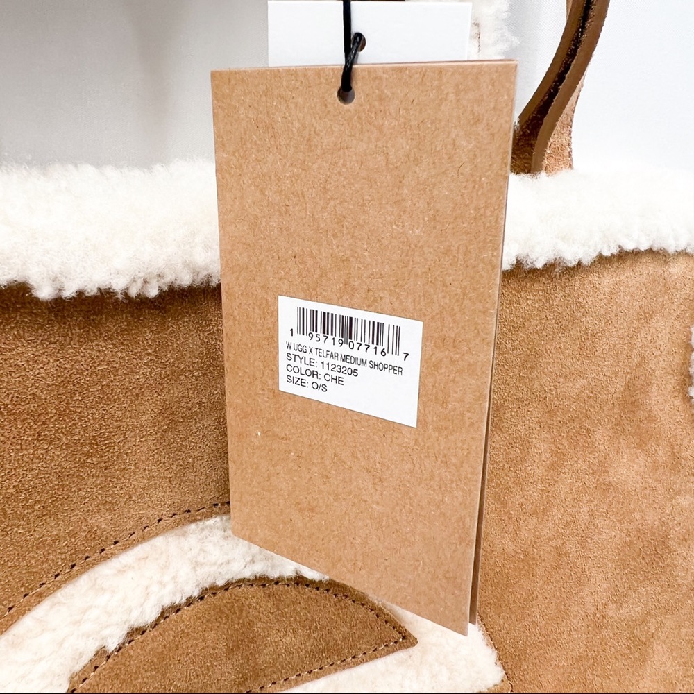 UGG x TELFAR Medium Shopper - Chestnut - Picture 13 of 16